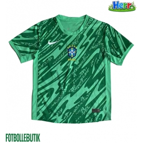 Brasilien Målvakt Hemmatröja Copa America 2024 Kortärmad